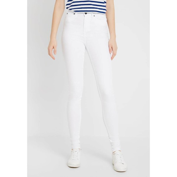 Noisy May Tall NMLEXI HR Jeansy Skinny Fit snow white NOB21N015