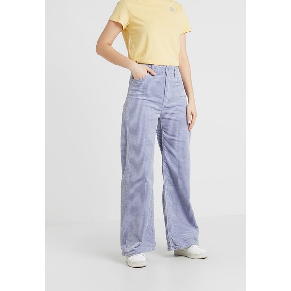 Weekday ACE TROUSER Spodnie materiałowe lilac WEB21A01V