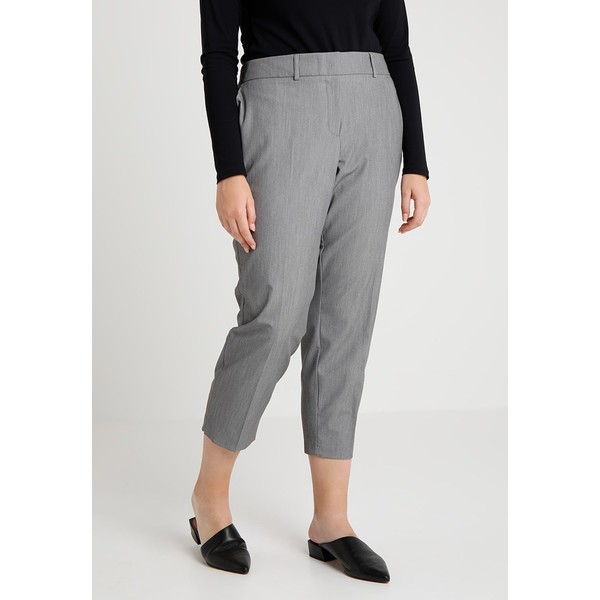 Dorothy Perkins Curve ANKLE GRAZER Spodnie materiałowe grey DP621A026