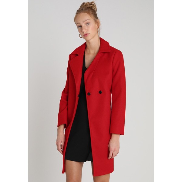 Dorothy Perkins POPPER SWING Krótki płaszcz red DP521U024