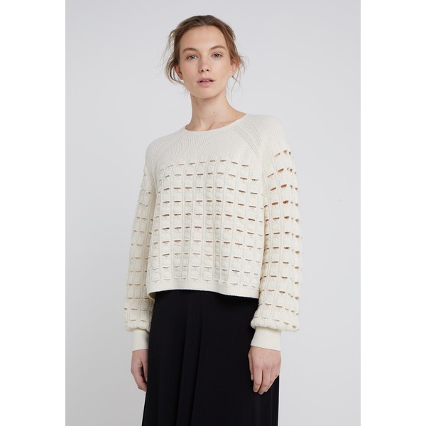 By Malene Birger Sweter soft white/creme BY121I031