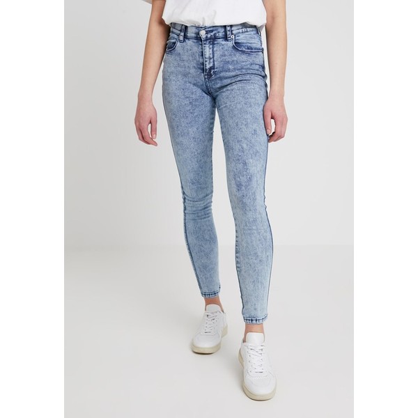 Dr.Denim LEXY Jeansy Skinny Fit structure blue DR121N02F