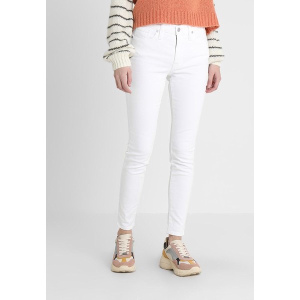Madewell HIGH RISE Jeansy Skinny Fit pure white M3J21N00L