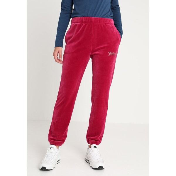 Juicy Couture OMBRE STUDS LUXE PANT Spodnie treningowe raspberry pink JU721A010