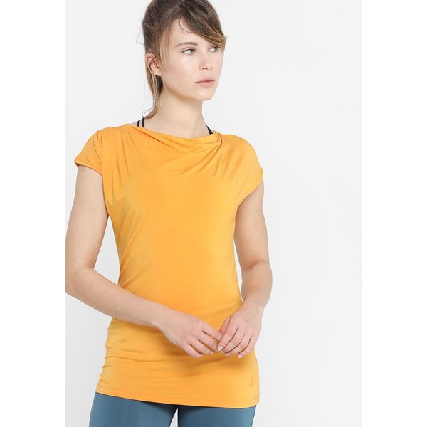 Curare Yogawear WASSERFALL T-shirt basic aprikose CY541D01C