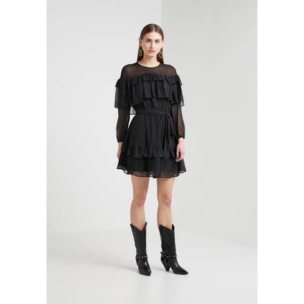 Rebecca Minkoff PORTIA DRESS Sukienka letnia black/white RM621C012