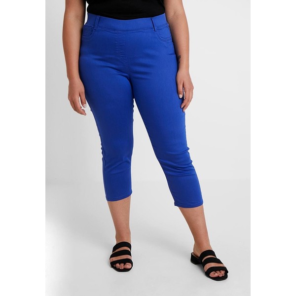 CAPSULE by Simply Be AMBER CROP Jeansy Skinny Fit bright blue CAS21N00J