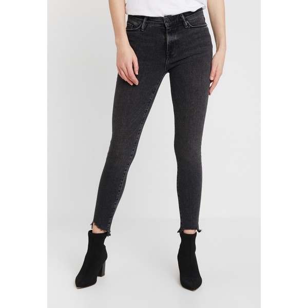 AllSaints GRACE ANKLE FRAY Jeansy Skinny Fit washed black A0Q21N01M