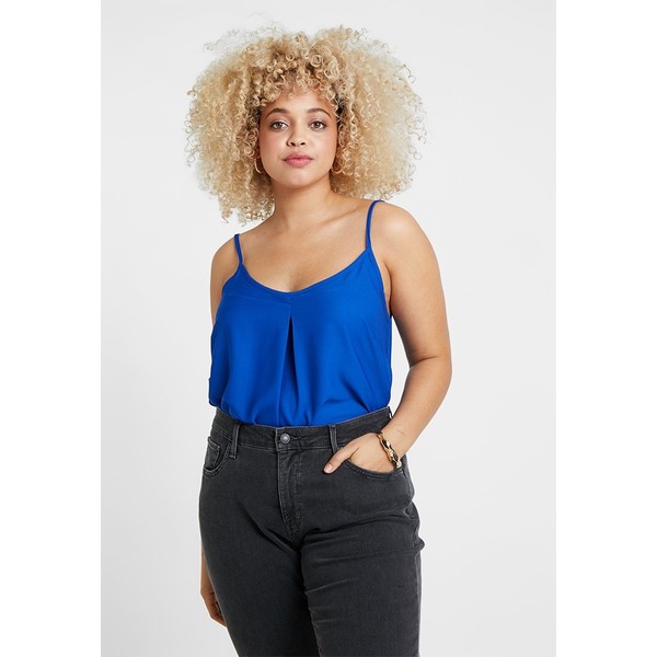 CAPSULE by Simply Be STRAPPY CAMI Top blue CAS21E00M