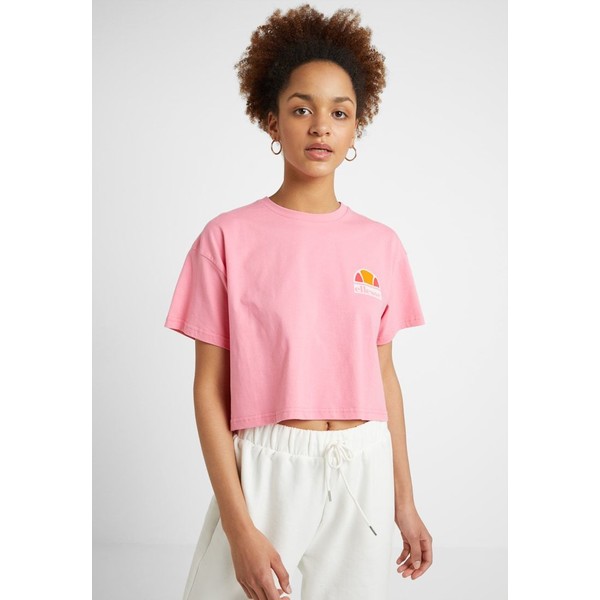 Ellesse MANILA T-shirt z nadrukiem pink EL921D01Y