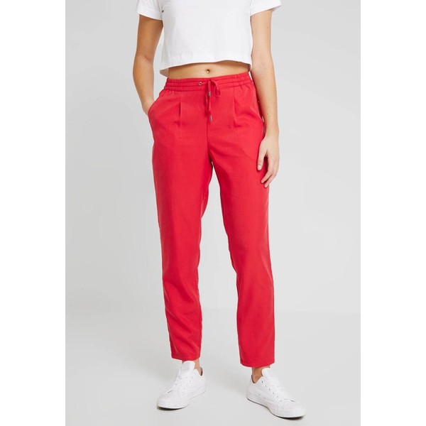 Tommy Jeans FLUID JOG PANT Spodnie materiałowe flame scarlet TOB21A00I
