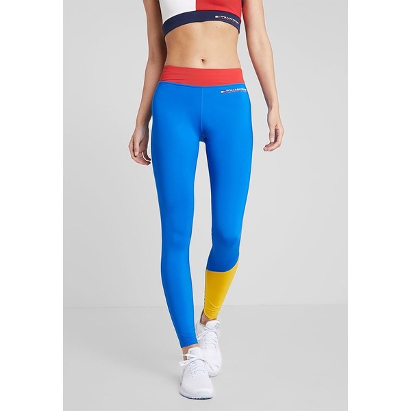 Tommy Sport LEGGING WITH PANEL Legginsy true red TO141E01F