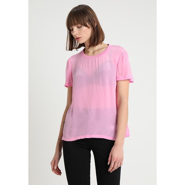 Calvin Klein Jeans SHORT SLEEVE TEE Bluzka begonia pink C1821E023