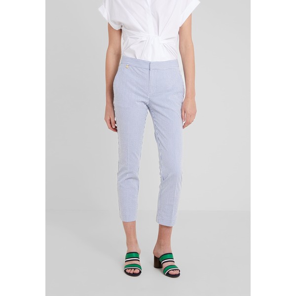 Lauren Ralph Lauren Spodnie materiałowe blue/white L4221A050