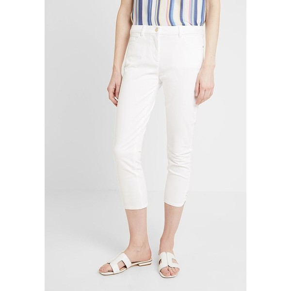 Esprit Collection CAPRI SOLID Spodnie materiałowe off-white ES421A0AR