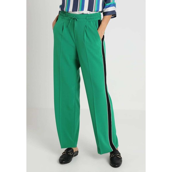 Freequent LIZY FLARED Spodnie materiałowe forrest green F0821A01L