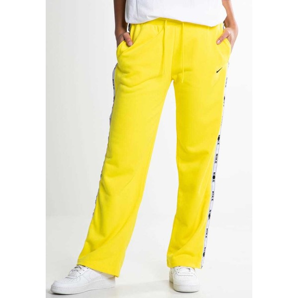 Nike Sportswear Spodnie treningowe opti yellow/white/black NI121A0AP