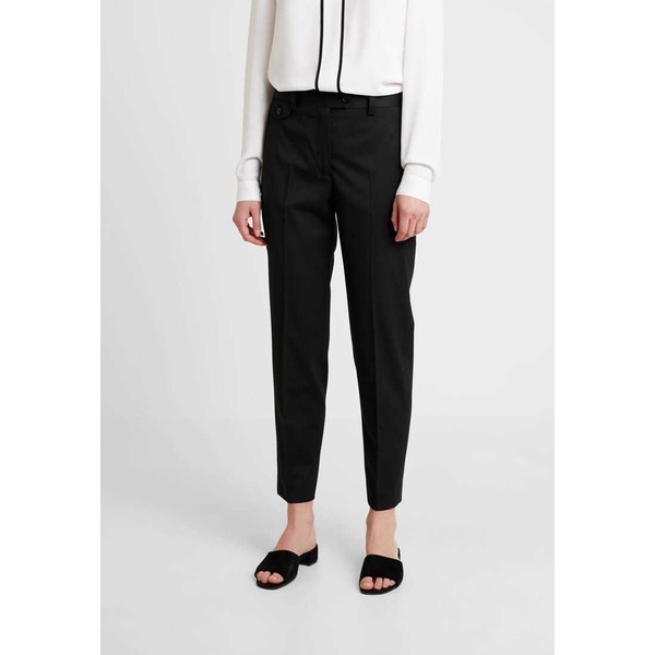 Calvin Klein DETAIL CIGARETTE PANT Spodnie materiałowe black 6CA21A00R