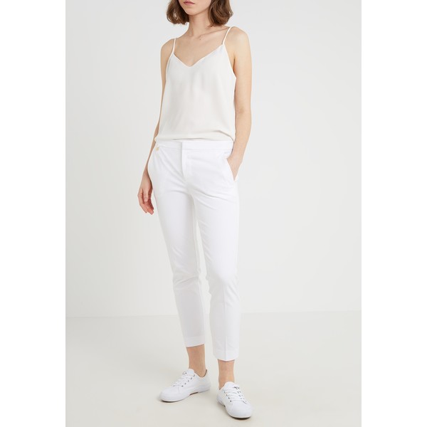 Lauren Ralph Lauren LYCETTE PANT Spodnie materiałowe white L4221A04N