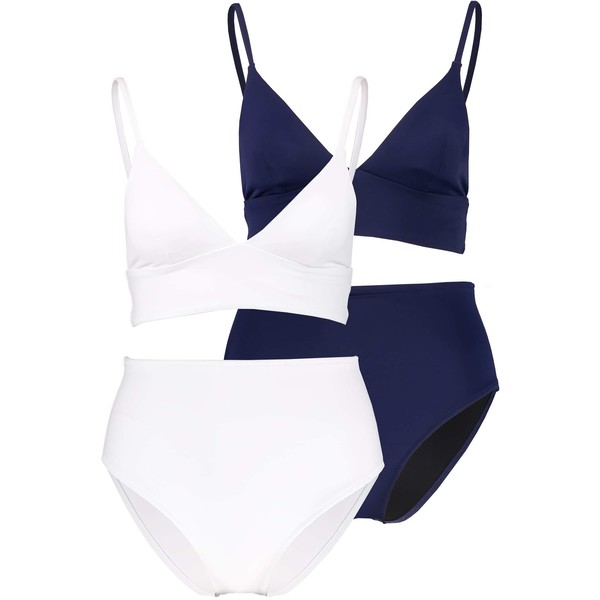 Anna Field SET 2 PACK Bikini dark blue/white AN681L00T