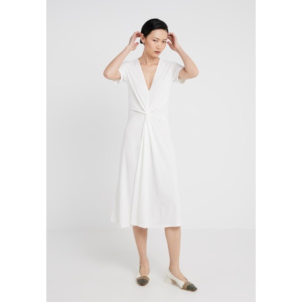 By Malene Birger PRICILLA Sukienka z dżerseju soft white BY121C04Z