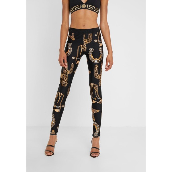 Versace Collection Legginsy nero VC121A00H