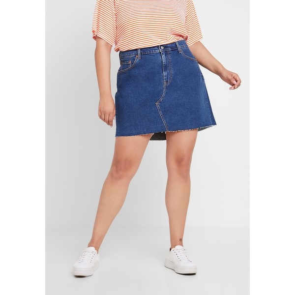 Levi's® Plus PL DECONSTRUCTED SKIRT Spódnica trapezowa meet in the middle L0M21B002