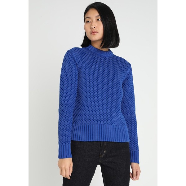 Calvin Klein HONEYCOMB STITCH Sweter blue 6CA21I00H
