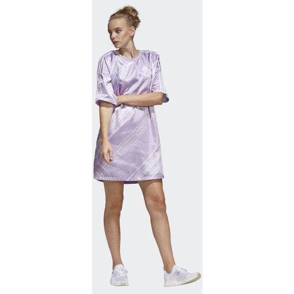 adidas Originals TREFOIL DRESS Sukienka letnia purple AD121C04P