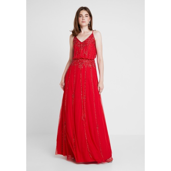 Lace & Beads KEEVA GOWN Suknia balowa red LS721C08T