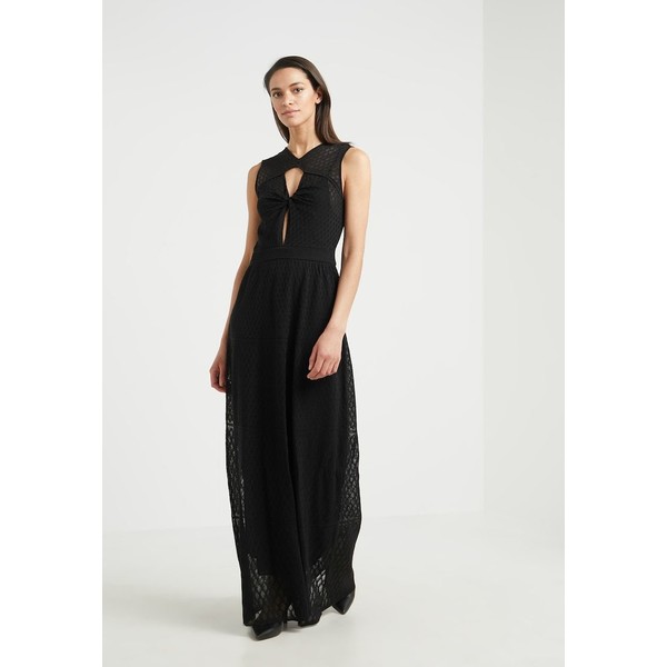M Missoni SLEEVLESS LONG DRESS Suknia balowa black beauty MM321C055