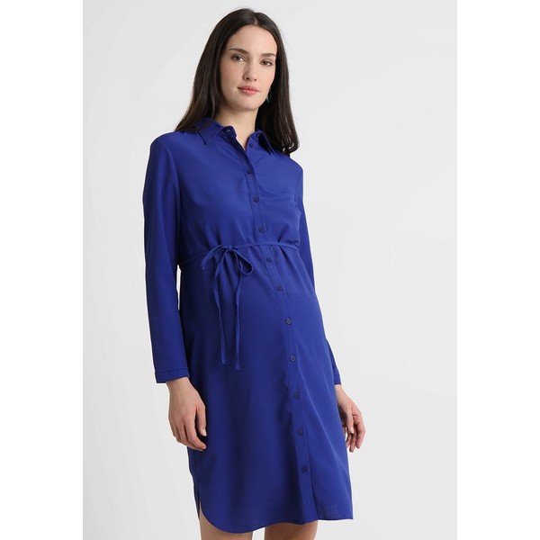 Dorothy Perkins Maternity SHIRT DRESS Sukienka koszulowa blue DP829F03Z