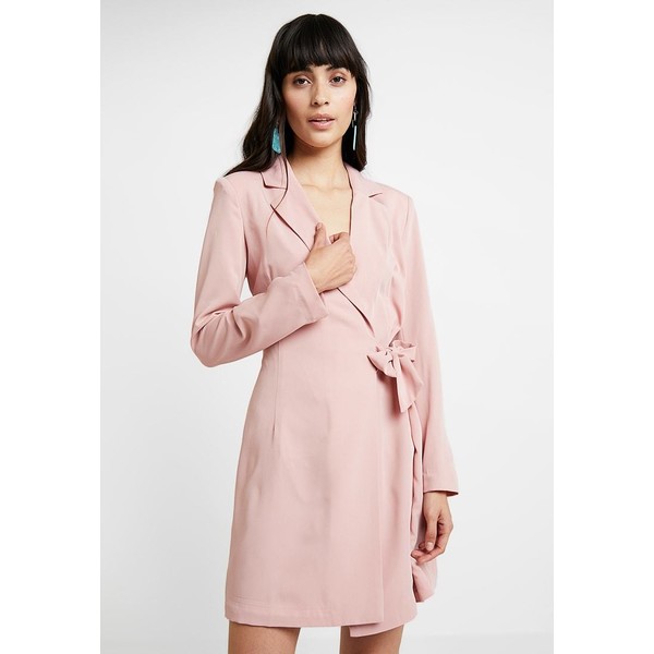 UNIQUE 21 Sukienka koszulowa pink UNK21C005
