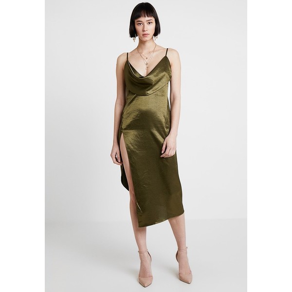 LEXI CARMEN DRESS Sukienka koktajlowa olive green LEV21C00O