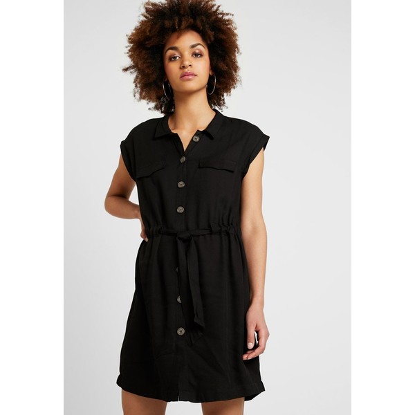 Cotton On ELLE DRESS Sukienka koszulowa black C1Q21C007