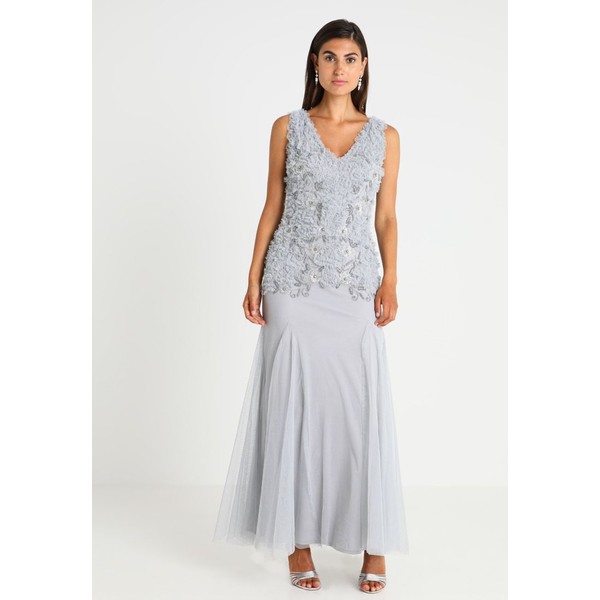 Lace & Beads BANNI MAXI Suknia balowa grey LS721C05Z