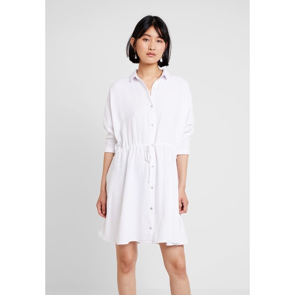 American Vintage KUNATATA Sukienka koszulowa blanc AM221C03G