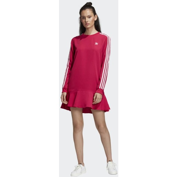 adidas Originals DRESS Sukienka z dżerseju pink AD121C04X