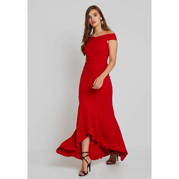 Sista Glam ELISEYA Długa sukienka red SID21C045