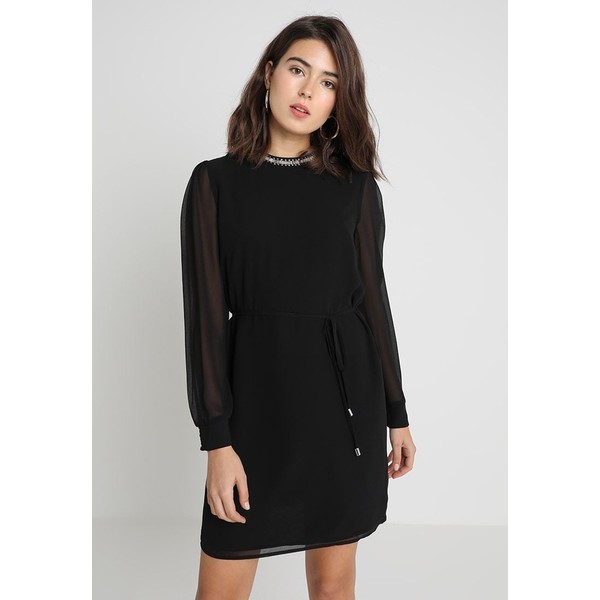 Oasis EMBELLISHED NECK DRESS Sukienka letnia black OA221C0GQ