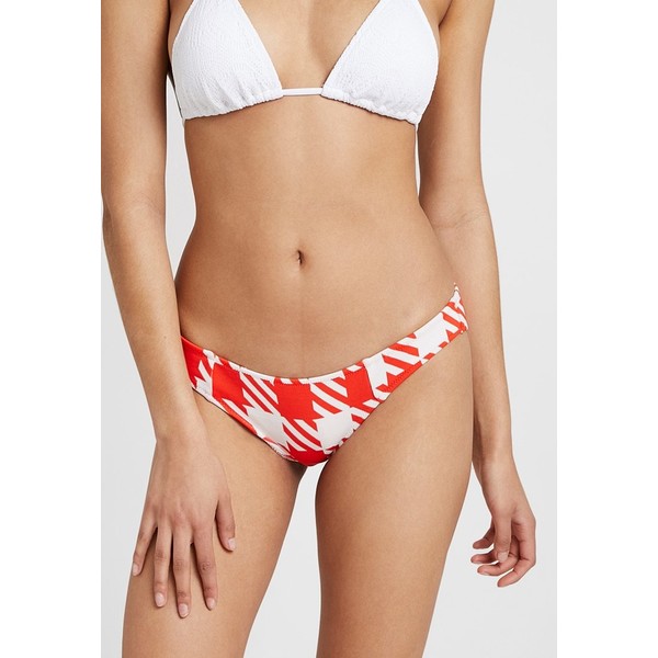 Solid & Striped THE ISABELLA BOTTOM GINGHAM Dół od bikini hot lava QS681I00N