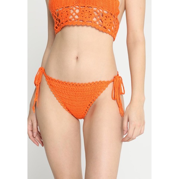 Glamorous GLAMOROUS DETAIL BOTTOM Dół od bikini neon orange GL981I003