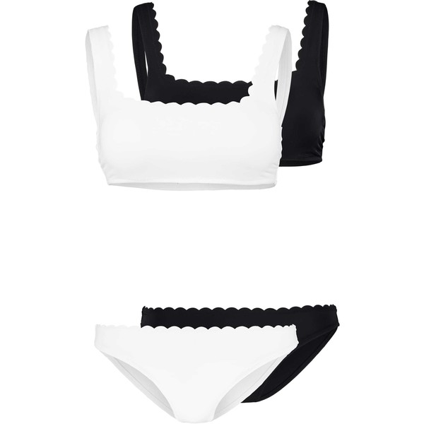 mint&berry SET 2 PACK Bikini white/black M3281L00I