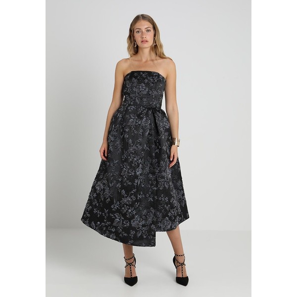 Closet STRAPLESS DRESS Suknia balowa charcoal CL921C0I6