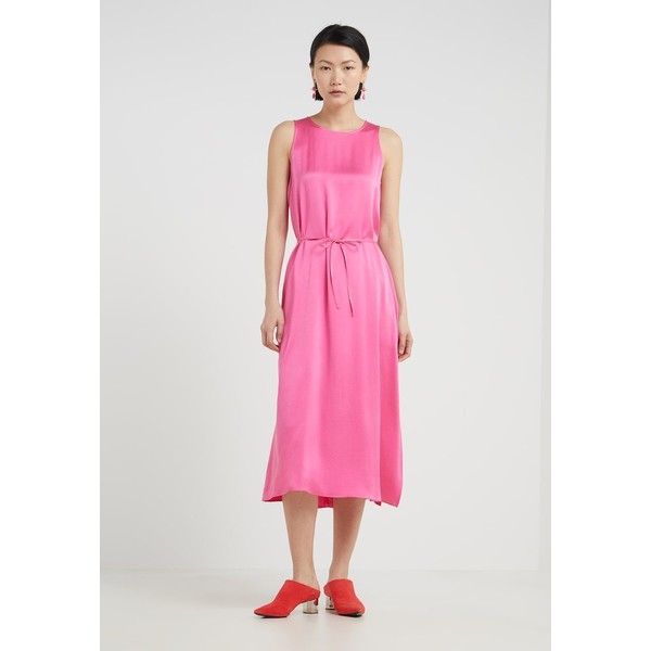 J.LINDEBERG MARIELLE Długa sukienka pop pink JL121C025