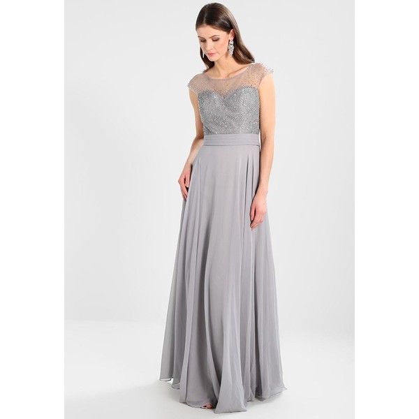 Luxuar Fashion Suknia balowa silvergrey LX021C05V