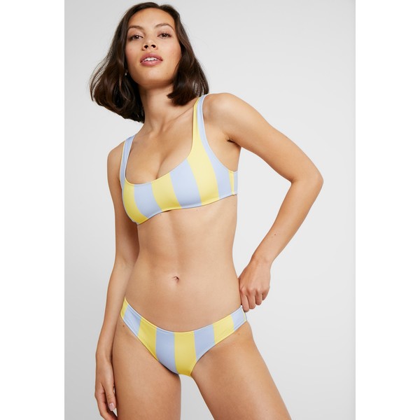 Solid & Striped THE ELLE STRIPE Góra od bikini light yellow/light blue QS681J00P