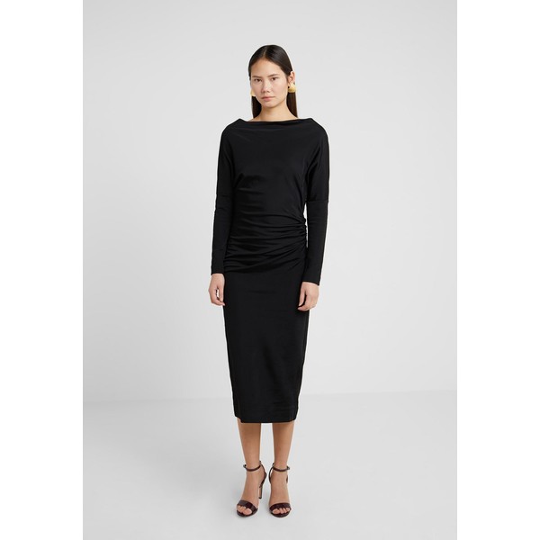 Vivienne Westwood Anglomania THIGH DRESS Sukienka z dżerseju black VW621C02V