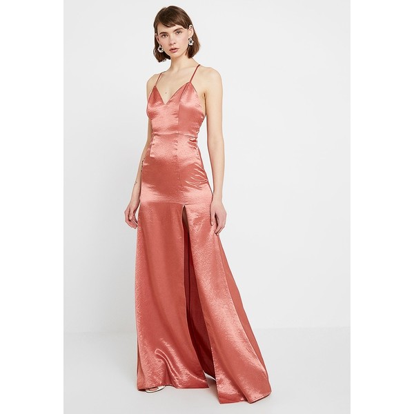 Club L London MAXI DRESS Suknia balowa dusky pink CLK21C02K