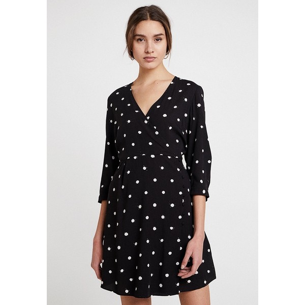 Warehouse SPOT PRINT MINI DRESS Sukienka letnia black pattern WA221C0HV